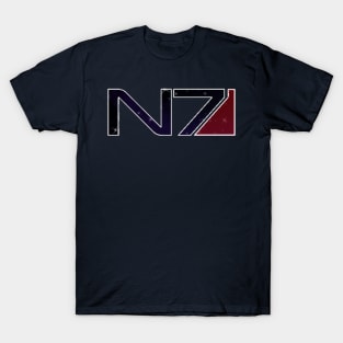 Mass Effect N7 Space Logo T-Shirt